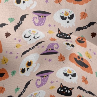 Skull With Vivid Expression Lightweight Performance Linen