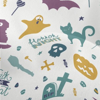 Spooky Halloween Night Lightweight Performance Linen