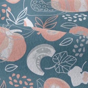 Pumpkin Field With Empty Baske Modern Jersey