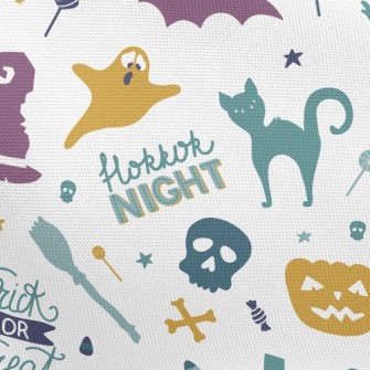 Spooky Halloween Night Pongee