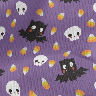Blushing Bat And Skeleton Stretch Jersey