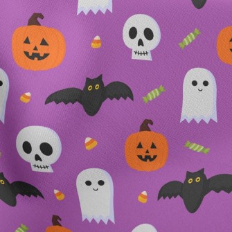 Funny Expression Ghost Lightweight Cotton Poplin