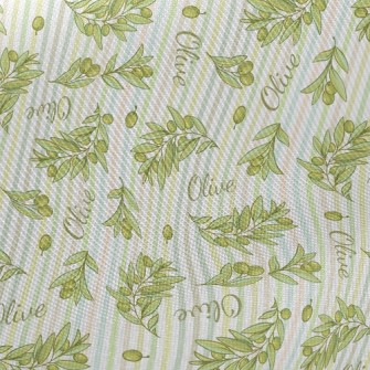 Slash Green Olives Midweight Cotton Poplin