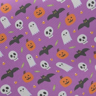 Funny Expression Ghost Midweight Cotton Poplin