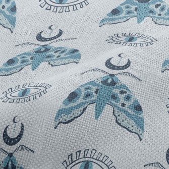 Mysterious Eyes And Rare Moths Performance Linen