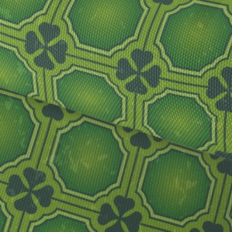Clover Leaf Tiles Waterproof Oxford