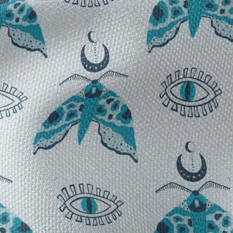 Mysterious Eyes And Rare Moths Waterproof Canvas