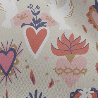 Sacred White Bird Totem Chiffon
