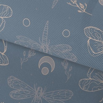 Moths And Dragonflies Waterproof Oxford