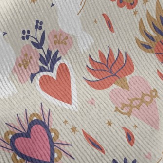 Sacred White Bird Totem Standard Corduroy