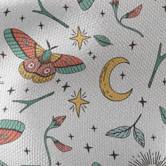 Mysterious Pattern Moth Waterproof Canvas