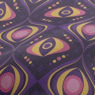 Mysterious Eye Oval Performance Linen