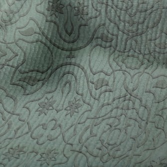 Transparent Glass Damask Terry
