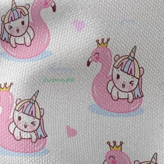 Unicorn Flamingo Swim Ring Waterproof Canvas