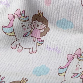 Unicorn And Little Girl Terry