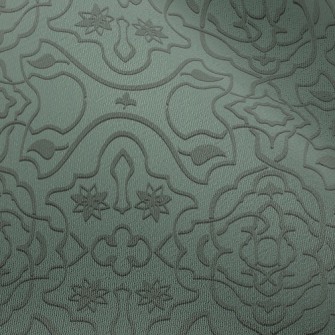 Transparent Glass Damask Chiffon