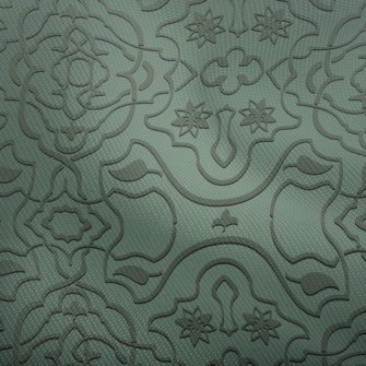 Transparent Glass Damask Dobby