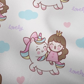 Unicorn And Little Girl Dobby