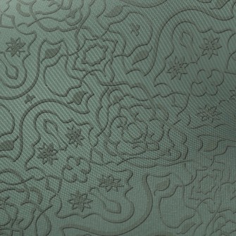 Transparent Glass Damask Twill