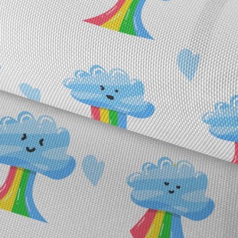 Changeable Expressions Clouds  Waterproof Oxford