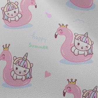 Unicorn Flamingo Swim Ring Chiffon