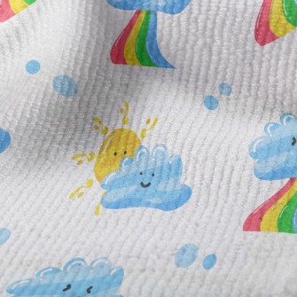 Sun Clouds Rainbow Terry