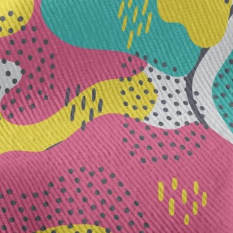 Irregular Dots Abstract Standard Corduroy