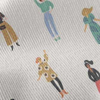 We Are Women And We Can Do It. Standard Corduroy
