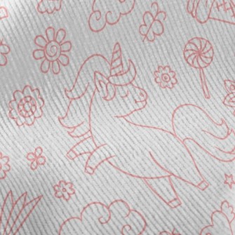 Dessert Garden Unicorn Standard Corduroy