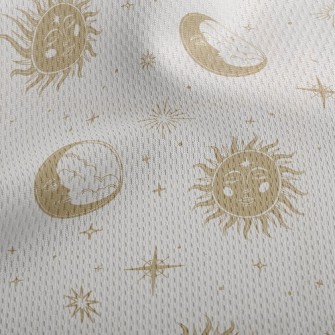 Goodness Sun And Moon Athletic Mesh Flat Back