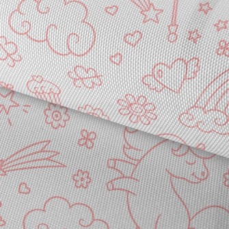 Dessert Garden Unicorn Waterproof Oxford