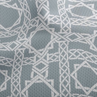 Neatly Combine Blocks Athletic Mesh Flat Back