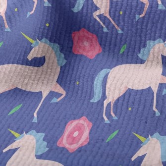 Elegant Unicorn And Rose Terry