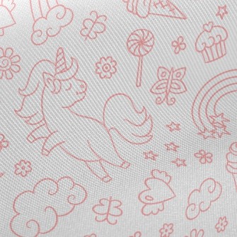 Dessert Garden Unicorn Twill