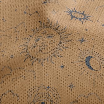Mysterious And Profound Sun An Athletic Mesh Flat Back