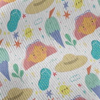 Enjoy The Big Face Of The Girl Standard Corduroy