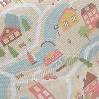 European Style Riverside Cabin Twill