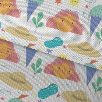 Enjoy The Big Face Of The Girl Waterproof Oxford