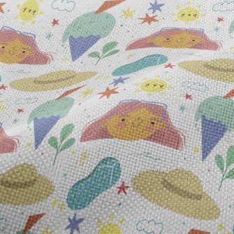 Enjoy The Big Face Of The Girl Performance Linen