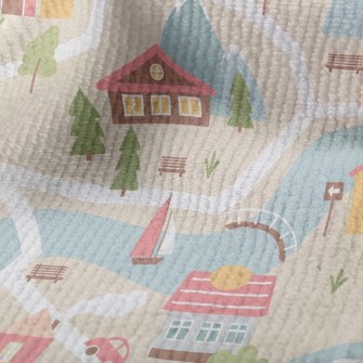 European Style Riverside Cabin Terry