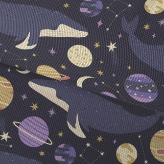 Big Whale And Planet Waterproof Oxford