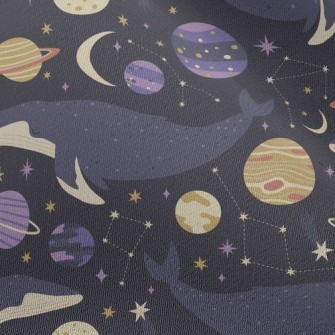 Big Whale And Planet Chiffon