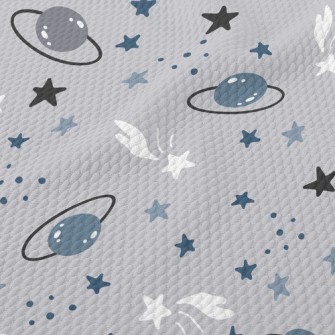 Cartoon Stars Planet Birdseye Piqué