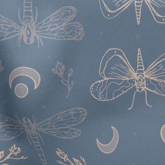 Moths And Dragonflies Stretch Ponte