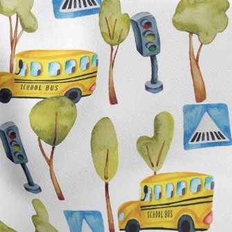 Good Morning School Bus Stretch Ponte