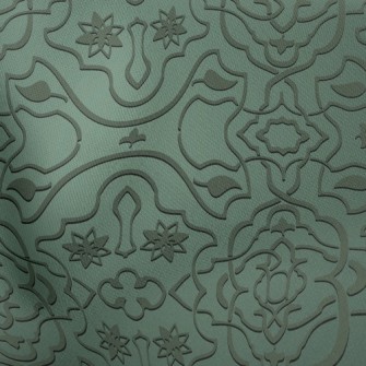 Transparent Glass Damask Stretch Ponte