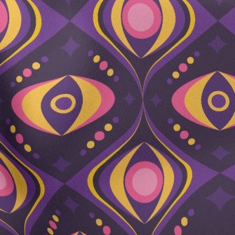 Mysterious Eye Oval Stretch Ponte