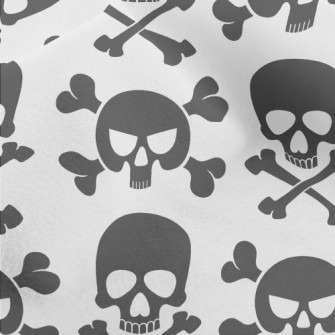 Skull Jumping Up And Down Micro Fleece
