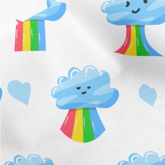 Changeable Expressions Clouds  Micro Fleece