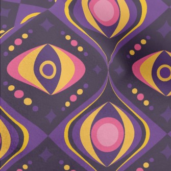 Mysterious Eye Oval Micro Fleece